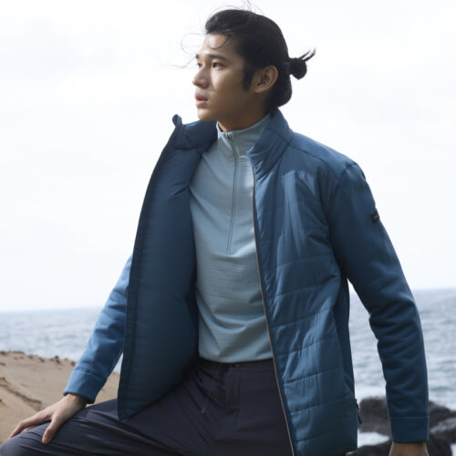男款防潑水杜邦SORONA鋪棉外套