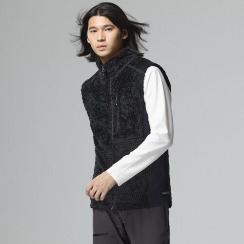 男款Polartec保暖彈性立領背心