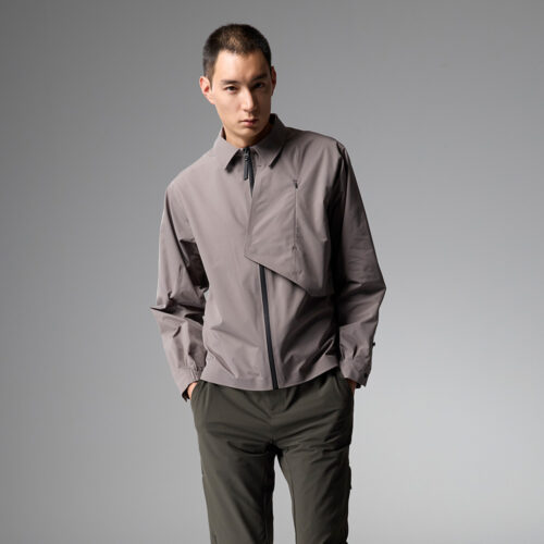 男款 Natuos 防潑水襯衫外套