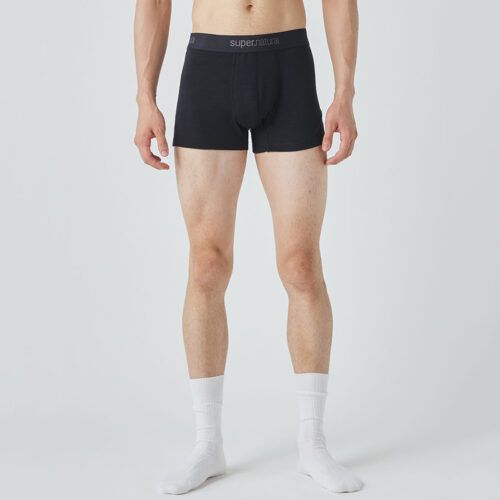 男款 精紡羊毛運動平口內褲