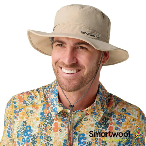 登山圓盤帽 卡其色